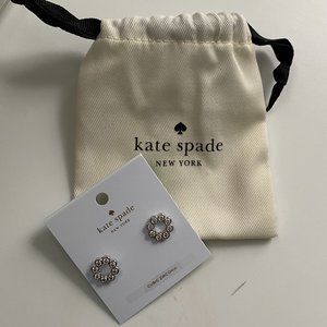 New Unworn Kate Spade Circle Wreath Earrings